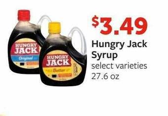 Fareway Hungry Jack Syrup offer