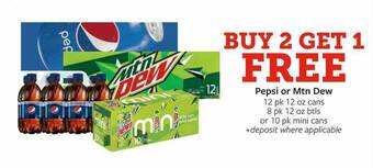 Fareway Pepsi Or Mtn Dew offer