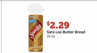 Fareway Sara Lee Butter Bread offer