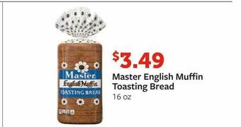 Fareway Master English Muffin Toasting Bread offer