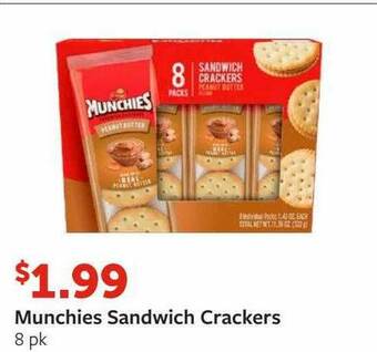 Fareway Munchies Sandwich Crackers offer