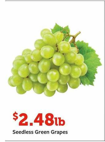 Fareway Seedless Green Grapes offer