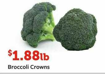 Fareway Broccoli Crowns offer