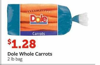 Fareway Dole Whole Carrots offer