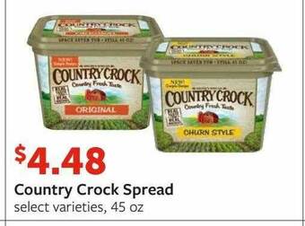 Fareway Country Crock Spread offer