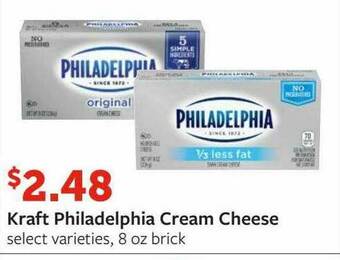 Fareway Kraft Philadelphia Cream Cheese offer