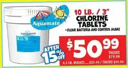 Ollie's 10 LB. / 3 CHLORINE TABLETS offer