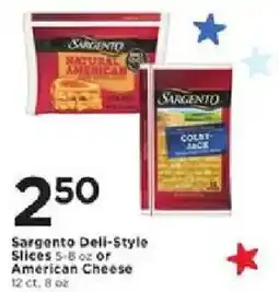 Cub Foods Sargento Dell-Style Slices or American Cheese offer