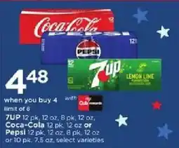Cub Foods 7Up, coca-cola or pepsi offer