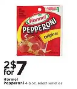 Cub Foods Hormel Pepperoni offer