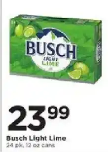 Cub Foods Busch Light Lime offer