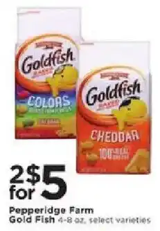Cub Foods Pepperidge farm gold fish offer