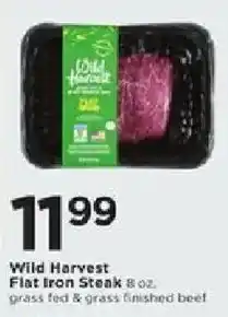 Cub Foods Wild Harvest Flat Iron Flat Iron Steak 8 oz. offer
