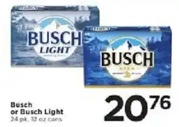 Cub Foods Busch or Busch Light offer