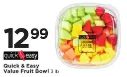 Cub Foods Quick & Easy Value Fruit Bowl offer
