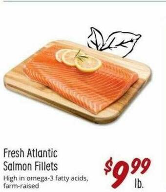 Sprouts Farmers Market Fresh Atlantic Salmon Fillets offer
