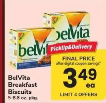 Safeway belVita Breakfast Biscuits offer