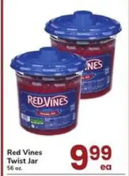 Safeway Red Vines Twist Jar offer