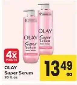 Safeway Olay Super Serum offer