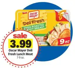 Meijer Oscar Mayer Deli Fresh Lunch Meat offer