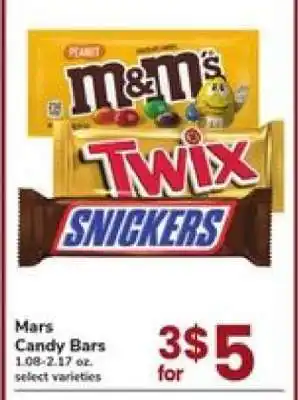 Safeway Mars Candy Bars offer