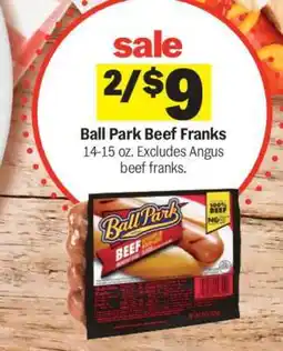 Meijer Ball Park Beef Franks offer
