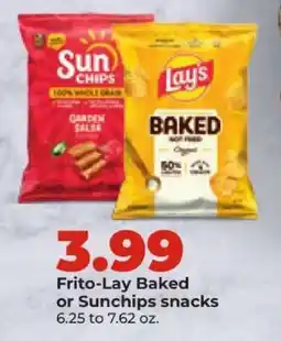 Hy-Vee Frito-Lay Baked or Sunchips snacks offer