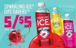 Hy-Vee SPARKLING ICE LIFE SAVERS offer