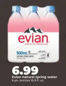 Hy-Vee Evian Natural Spring Water offer