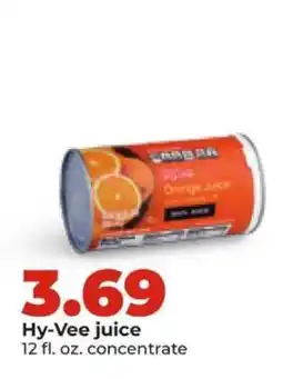 Hy-Vee Hy-Vee juice offer