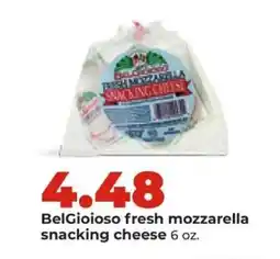 Hy-Vee BelGioioso Fresh Mozzarella Snacking Cheese offer