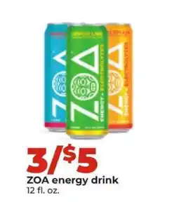Hy-Vee ZOA energy drink offer
