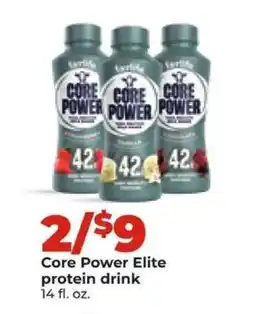 Hy-Vee Core Power Elite protein drink offer