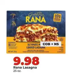 Hy-Vee Rana Lasagna offer