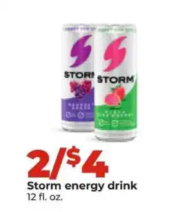 Hy-Vee Storm energy drink offer