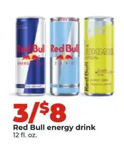 Hy-Vee Red Bull Energy Drink offer