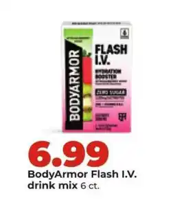 Hy-Vee BODYARMOR FLASH I.V. DRINK MIX offer