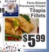 Key Food Tilapia Fillets offer