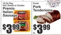 Key Food Premio Italian Sausage offer
