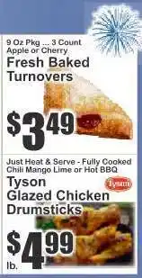 Key Food Tyson Glazed Chicken Drumsticks offer