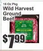 Key Food Wild Harvest Ground Beef offer
