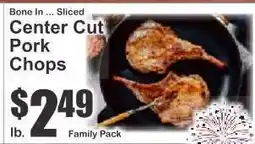 Key Food Center-Cut Pork Chops offer
