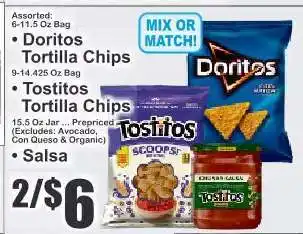 Key Food Tostitos Tortilla Chips offer