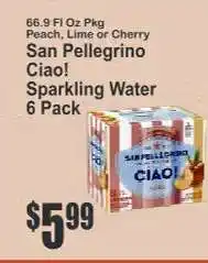 Key Food San Pellegrino Ciao! offer