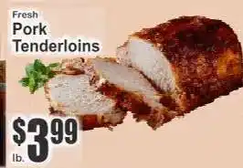 Key Food Fresh Pork Tenderloins offer