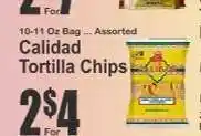 Key Food Calidad Tortilla Chips offer