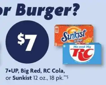 Family Dollar 7UP, Big Red, RC Cola, or Sunkist offer