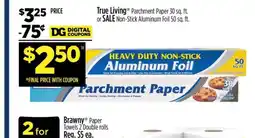 Dollar General True Living Parchment Paper offer