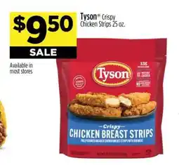 Dollar General Tyson Crispy Chicken Strips 25 oz offer