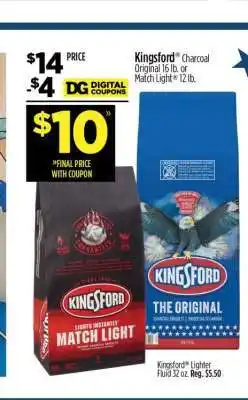 Dollar General Kingsford Charcoal offer